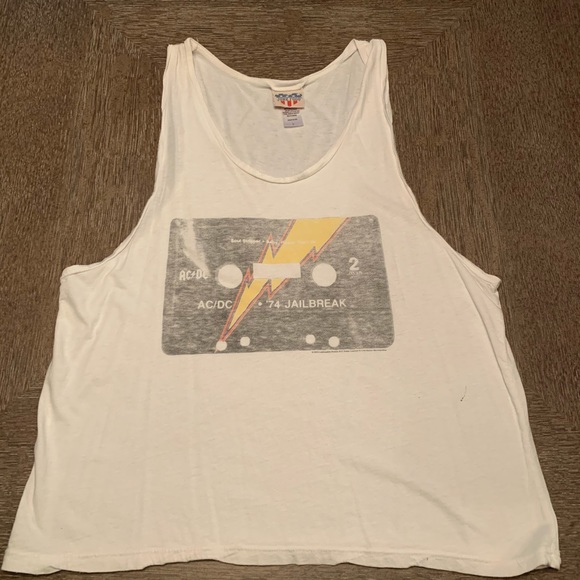 AC/DC JUNK FOOD TANK LARGE - Picture 1 of 4